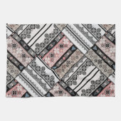 Throw Kissen Tribal Ethno traditionell geometrisch Geschirrtuch (Horizontal)