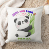 Throw Kissen - Umarmung wie ein Panda 🐼 (Decke)