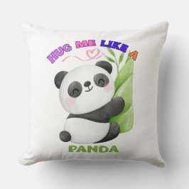 Throw Kissen - Umarmung wie ein Panda 🐼