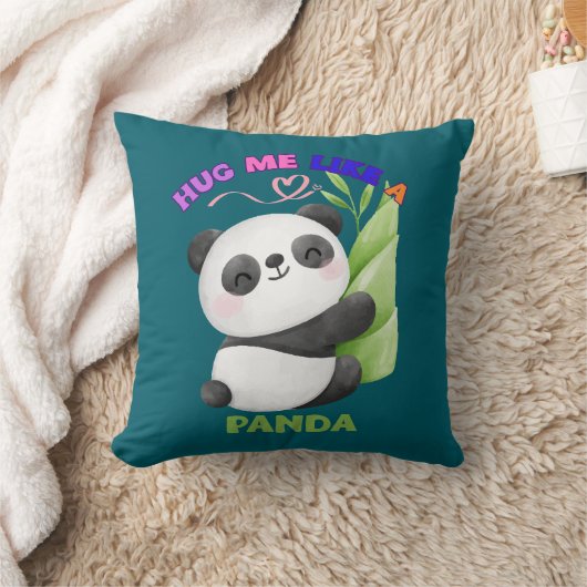 Throw Kissen - Umarmung wie ein Panda 🐼 (Decke)