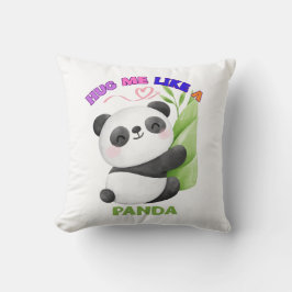 Throw Kissen - Umarmung wie ein Panda 🐼