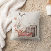 Throw Kissen w/Christmas Duck (Decke)