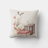 Throw Kissen w/Christmas Duck (Vorderseite)