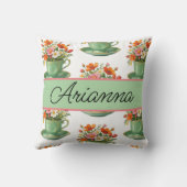 Throw Kissentee personalisiert Kissen (Rückseite)