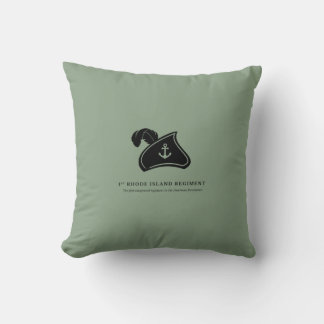 Throw Pillow — 1st Rhode Island Regiment Kissen