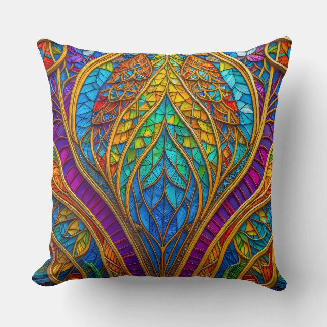 Throw Pillow 20"x20" Kissen (Vorderseite)