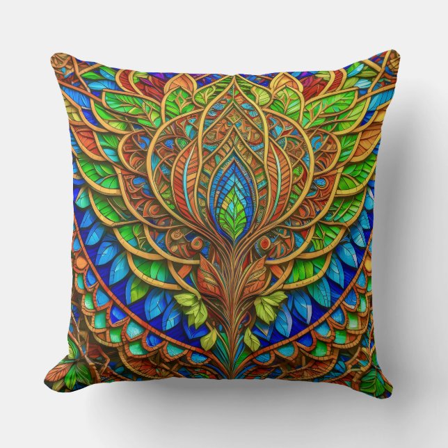 Throw Pillow 20"x20" Kissen (Vorderseite)