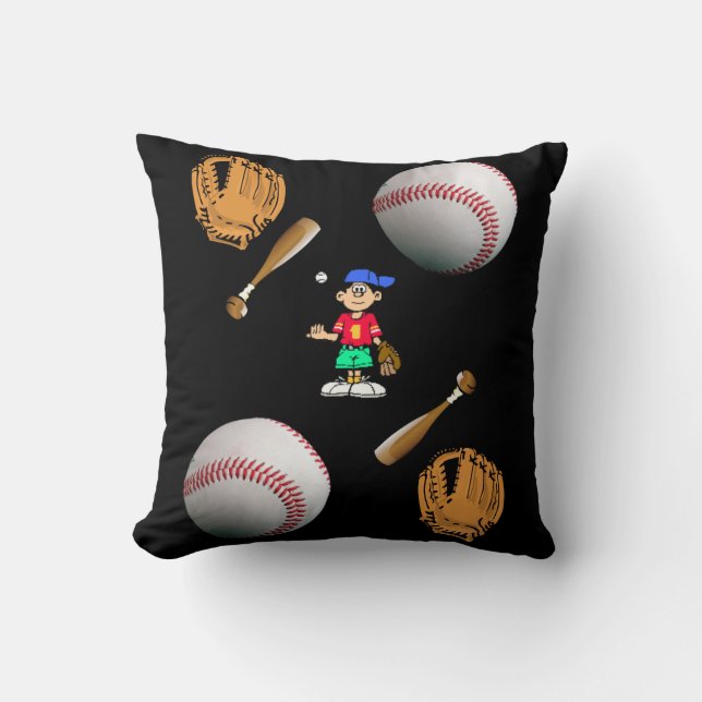 Throw Pillow Baseball Kissen (Vorderseite)