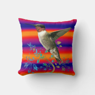 Throw Pillow Bird Kissen