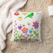 Throw Pillow Bird Kissen (Decke)
