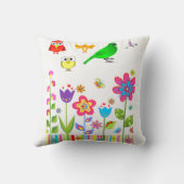 Throw Pillow Bird Kissen (Rückseite)