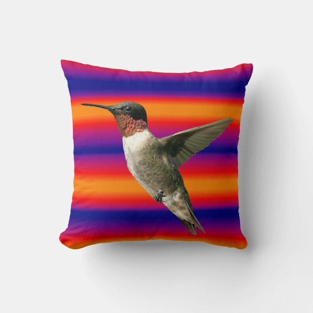 Throw Pillow Bird Kissen (Vorderseite)