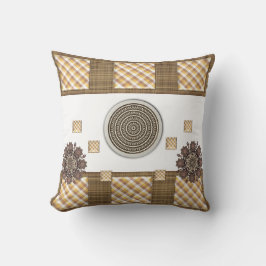 Throw Pillow Brown Kissen
