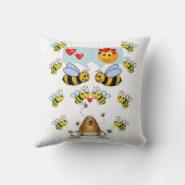 Throw Pillow Bumblebee Kissen (Rückseite)