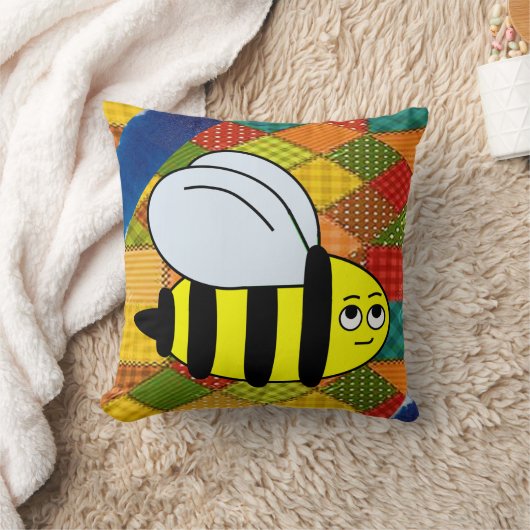 Throw Pillow Bumblebee Kissen (Decke)