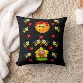 Throw Pillow Bumblebee Kissen (Decke)