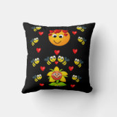 Throw Pillow Bumblebee Kissen (Rückseite)