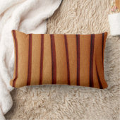 Throw Pillow Burnt Rustic Orange Lendenkissen (Decke)
