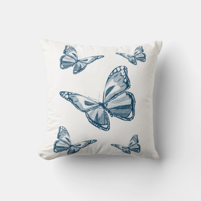 Throw Pillow Butterfly Kissen (Vorderseite)