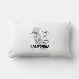Throw Pillow California Lendenkissen