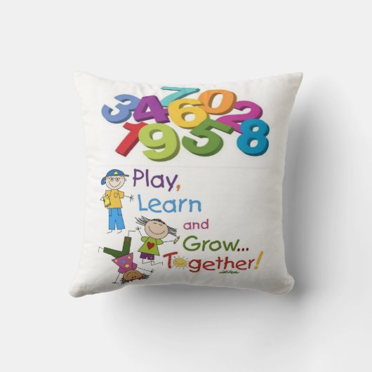 Throw Pillow Childrens Kissen (Rückseite)