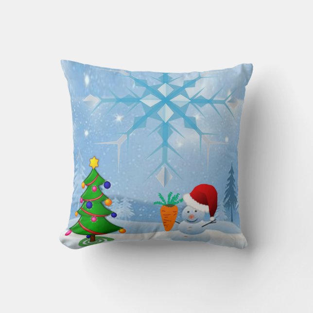Throw Pillow Christmas Kissen (Vorderseite)
