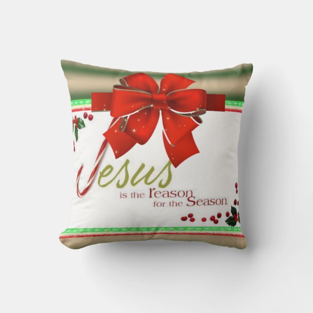 Throw Pillow Christmas Kissen (Vorderseite)