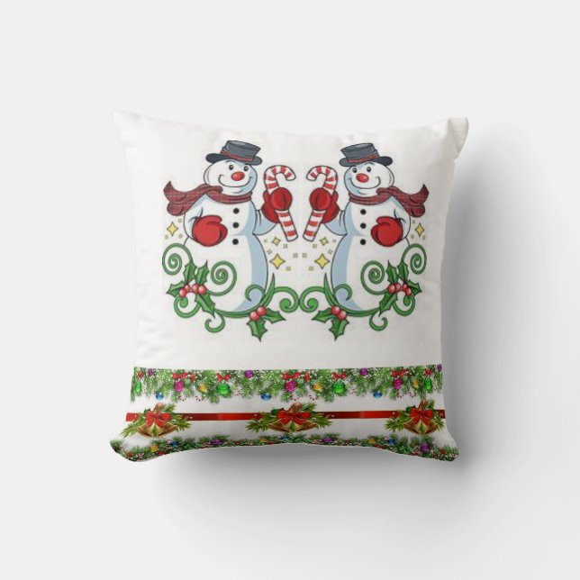 Throw Pillow Christmas Kissen (Vorderseite)