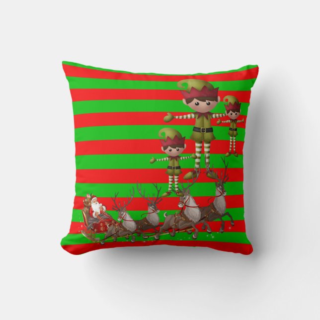 Throw Pillow Christmas Kissen (Vorderseite)