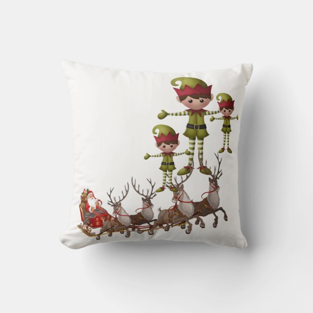Throw Pillow Christmas Kissen (Vorderseite)