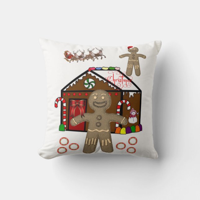 Throw Pillow Christmas Kissen (Vorderseite)
