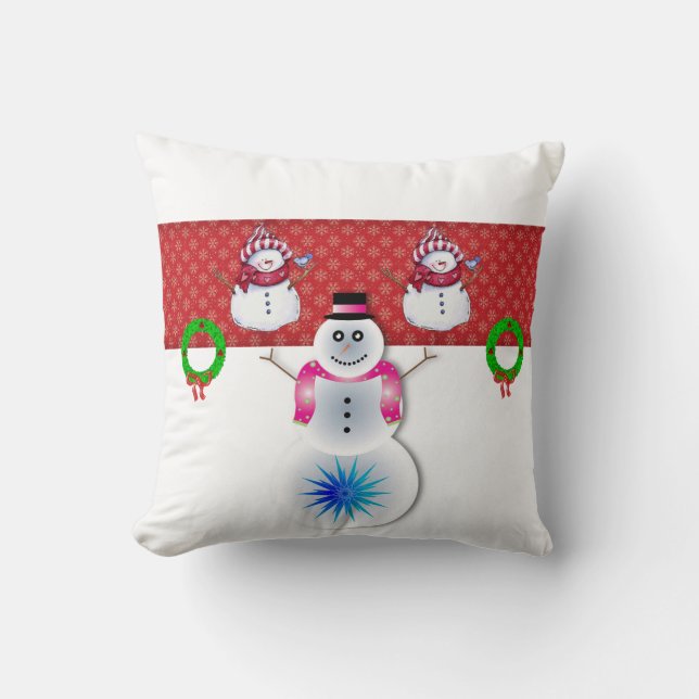 Throw Pillow Christmas Kissen (Vorderseite)