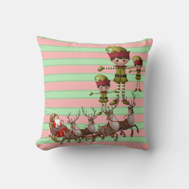 Throw Pillow Christmas Kissen (Vorderseite)