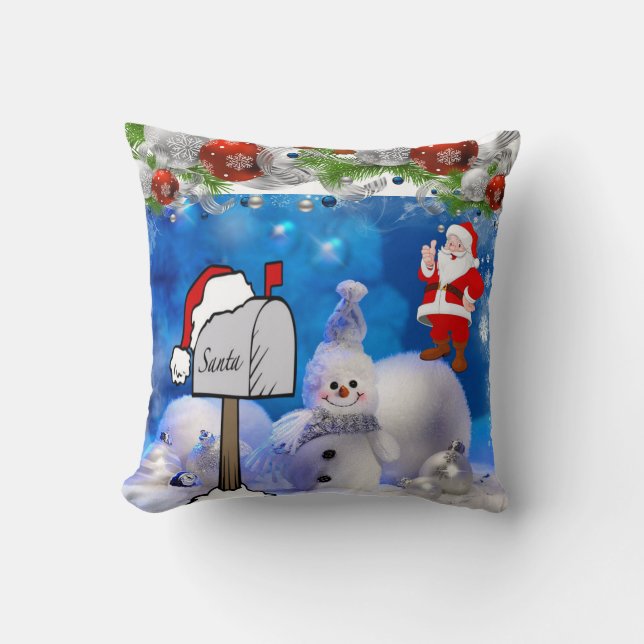 Throw Pillow Christmas Kissen (Vorderseite)