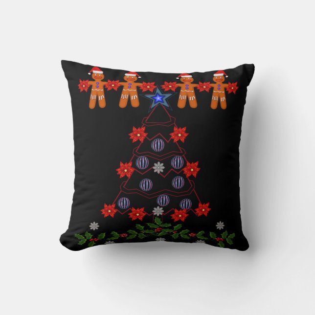 Throw Pillow Christmas Kissen (Vorderseite)