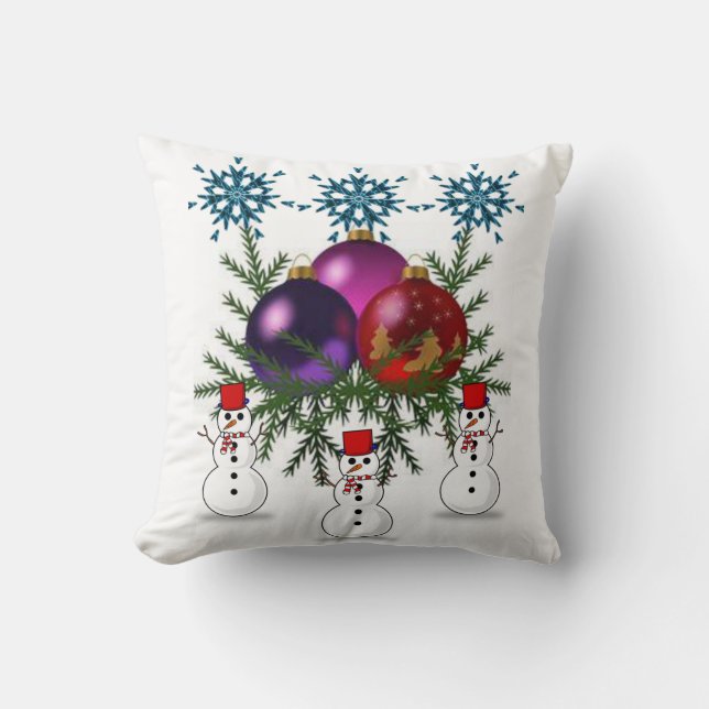 Throw Pillow Christmas Kissen (Vorderseite)