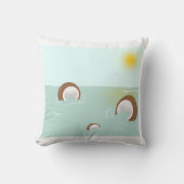 throw pillow - coconut island kissen (Vorderseite)