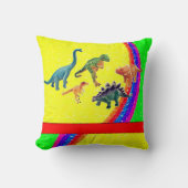 Throw Pillow Dinosaur Kissen (Vorderseite)