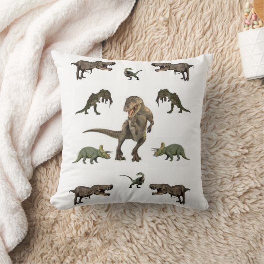 Throw Pillow Dinosaur Kissen (Decke)