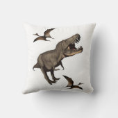 Throw Pillow Dinosaur Kissen (Rückseite)