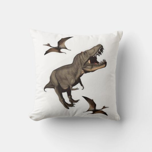 Throw Pillow Dinosaur Kissen (Vorderseite)