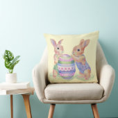 Throw Pillow Egg Bunnies Kissen (Stuhl )
