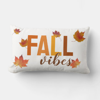 Throw Pillow Fall Vibes Lendenkissen