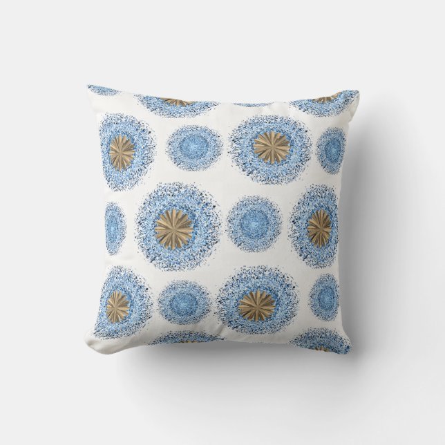 Throw Pillow Floral Kissen (Vorderseite)