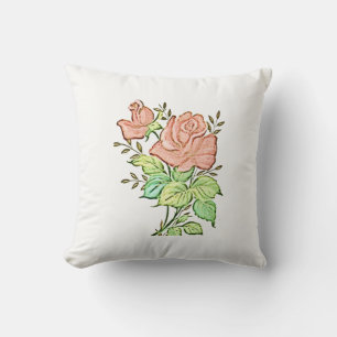Throw Pillow Floral Kissen