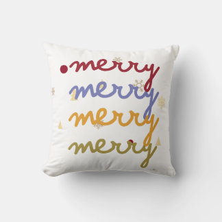 Throw Pillow fröhliche Weihnachten Kissen