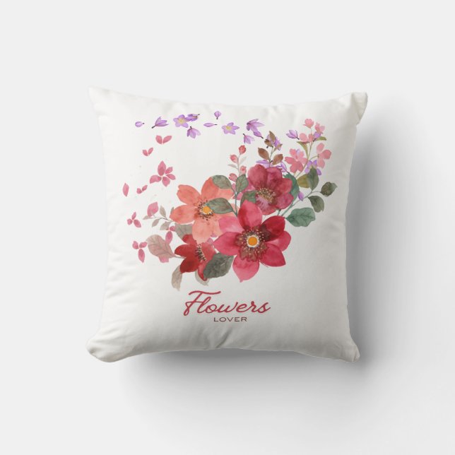 Throw pillow frower kissen (Vorderseite)