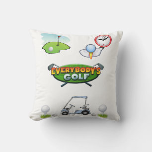 Throw Pillow Golf Kissen