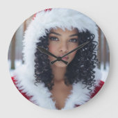 Throw Pillow Große Wanduhr (Vorderseite)