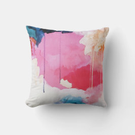Throw Pillow Home Decor Abstract Clouds Kissen